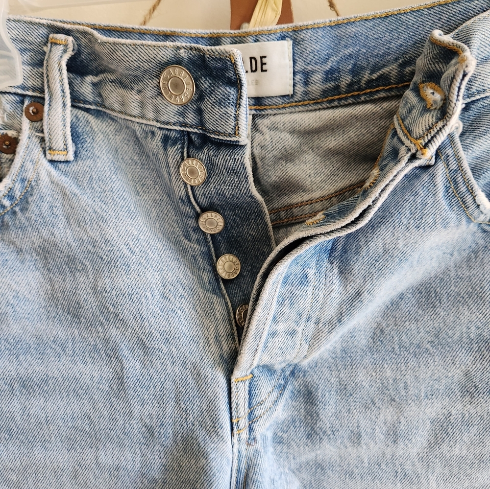 Agolde jean shorts
